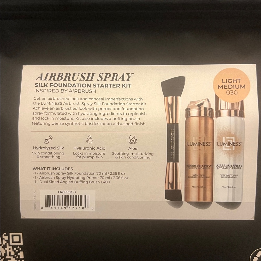Luminess Airbrush Spray Silk Foundation Starter Kit - Picture 3 of 3